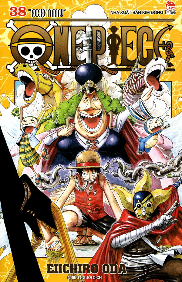 Bo
						
										
										One Piece - Tap 38 - Rocket Man!! - Ban Bia Ao (Tai Ban 2022)