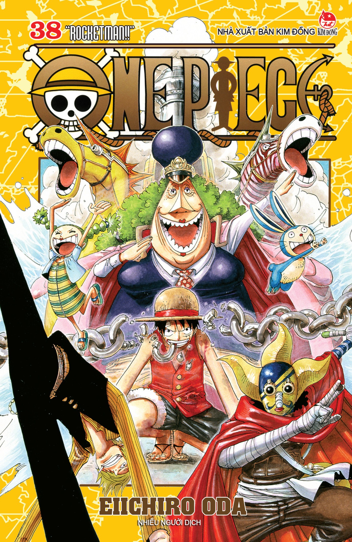 Bo
						
										
										One Piece - Tap 38 - Rocket Man!! (Tai Ban 2025)