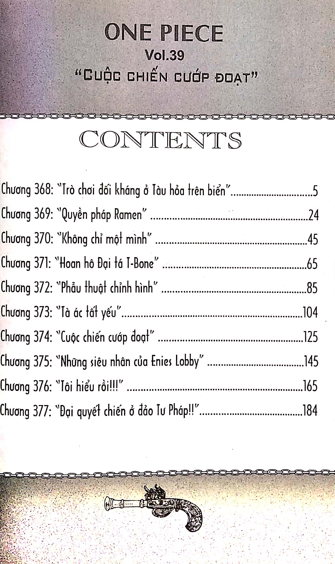 Bo
						
										
										One Piece - Tap 39 - Cuoc Chien Cuop Doat - Ban Bia Ao (Tai Ban 2022)