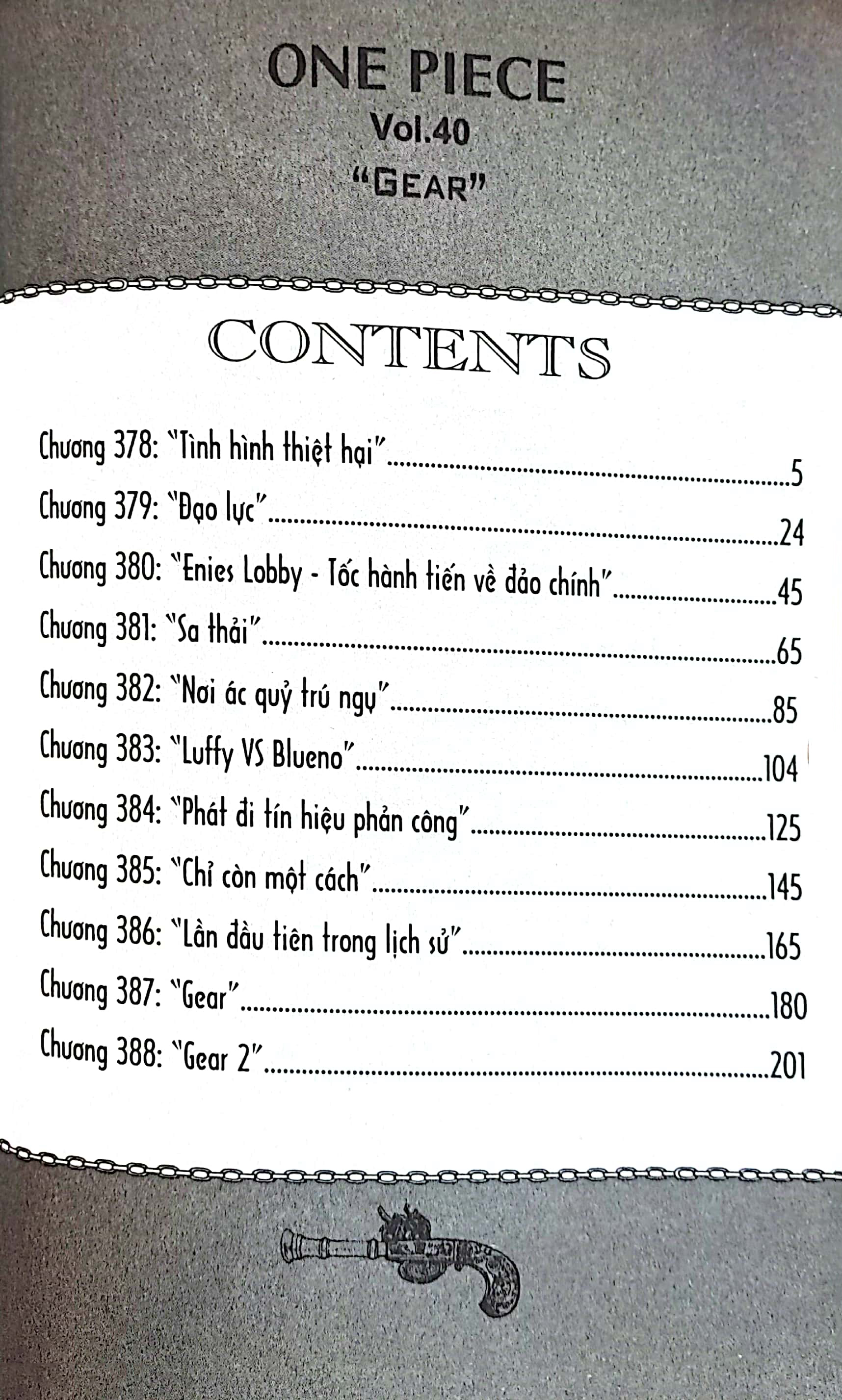 Bo
						
										
										One Piece - Tap 40 - Gear - Ban Bia Ao (Tai Ban 2022)