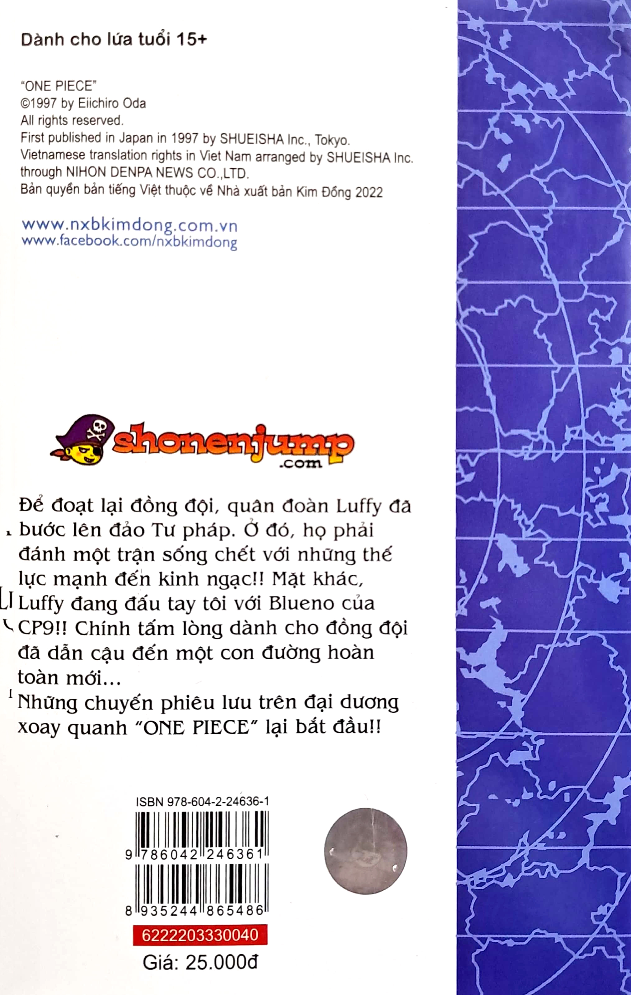 Bo
						
										
										One Piece - Tap 40 - Gear - Ban Bia Ao (Tai Ban 2022)