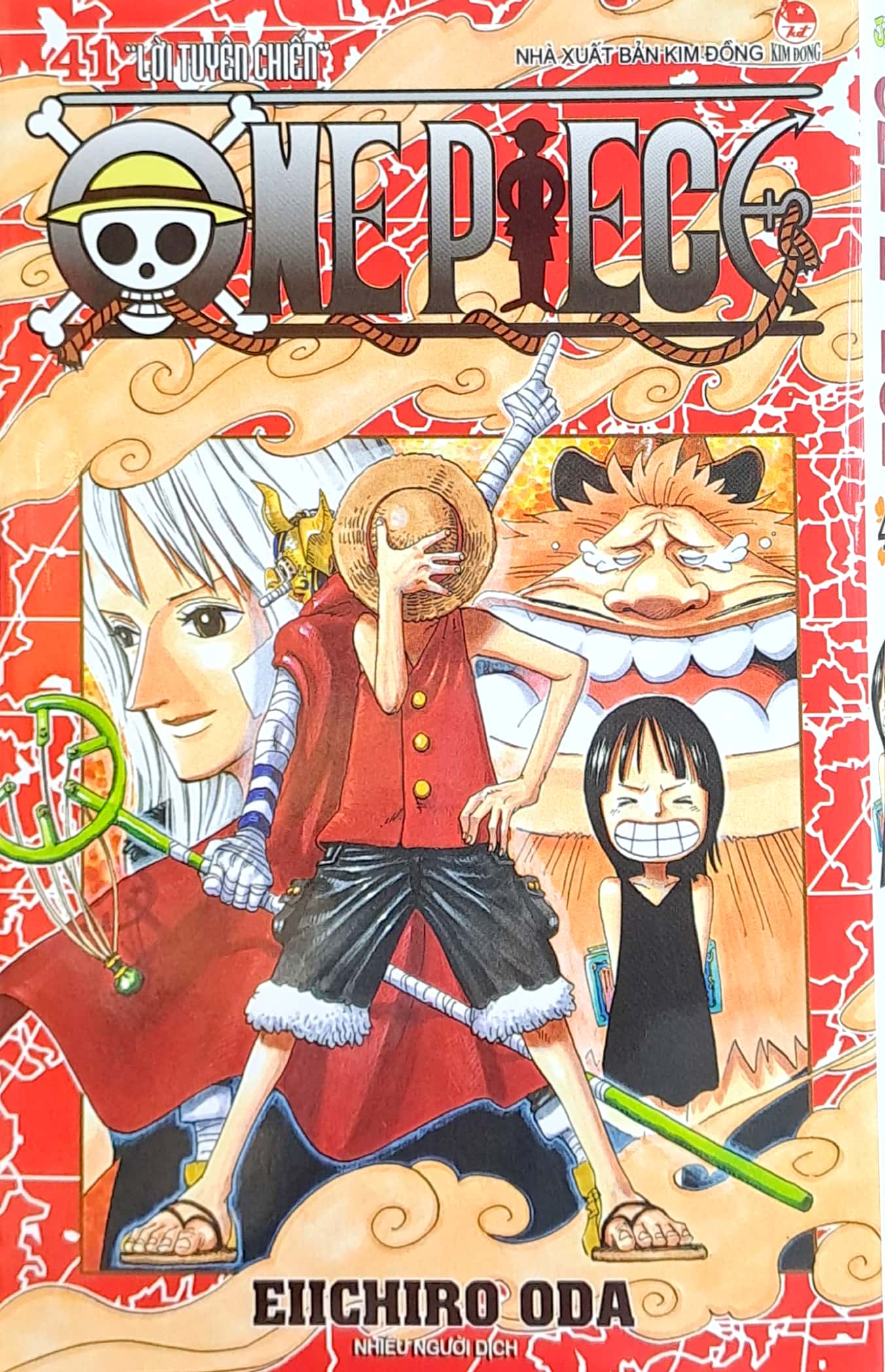 bộ one piece - tập 41 - lời tuyên chiến (tái bản 2022)