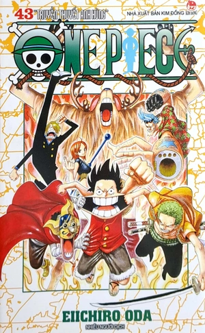 bộ one piece - tập 43 - truyền thuyết anh hùng (tái bản 2022)