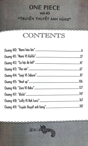bộ one piece - tập 43 - truyền thuyết anh hùng (tái bản 2022)