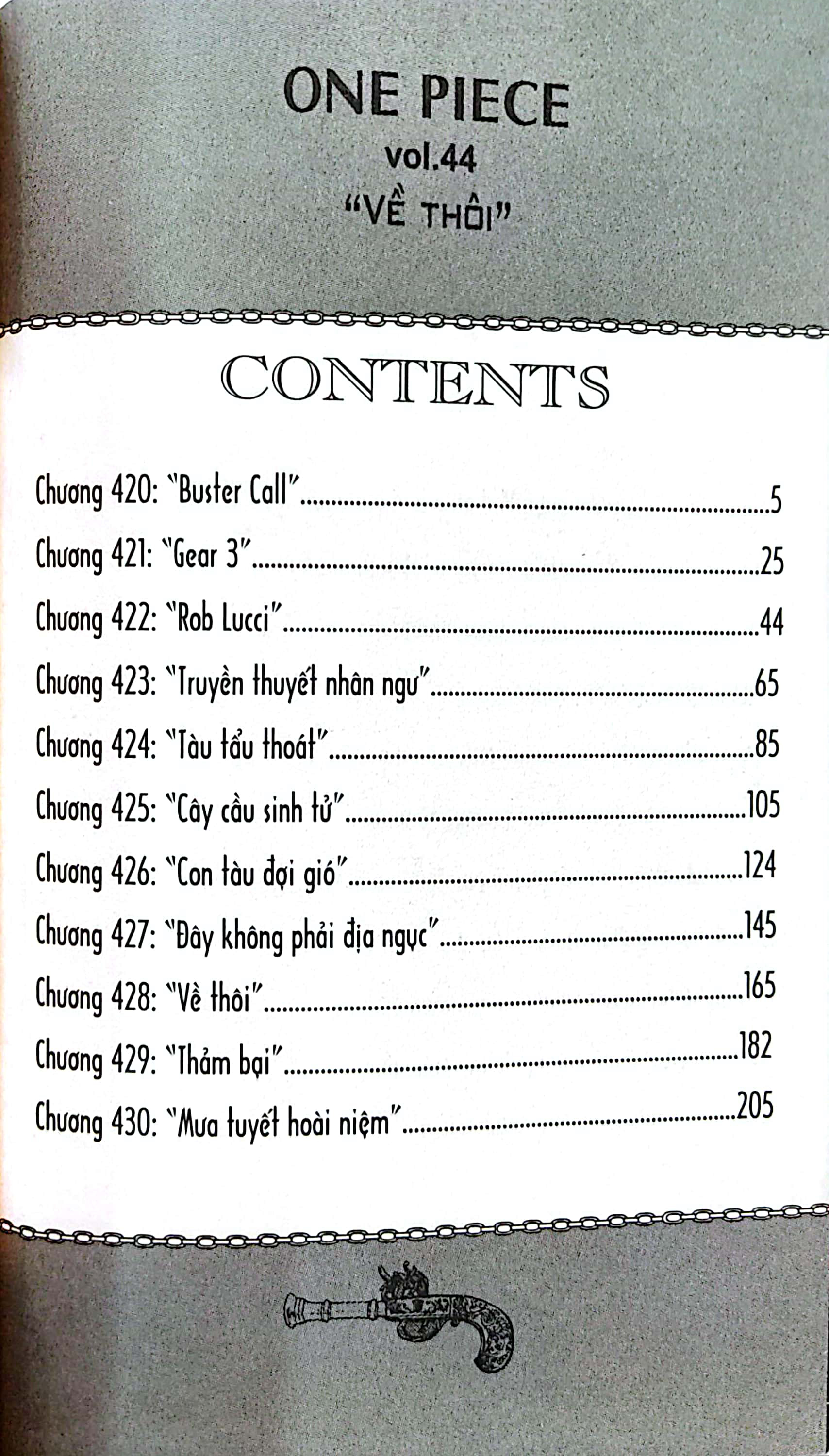 Bo
						
										
										One Piece - Tap 44 - Ve Thoi - Ban Bia Ao (Tai Ban 2022)