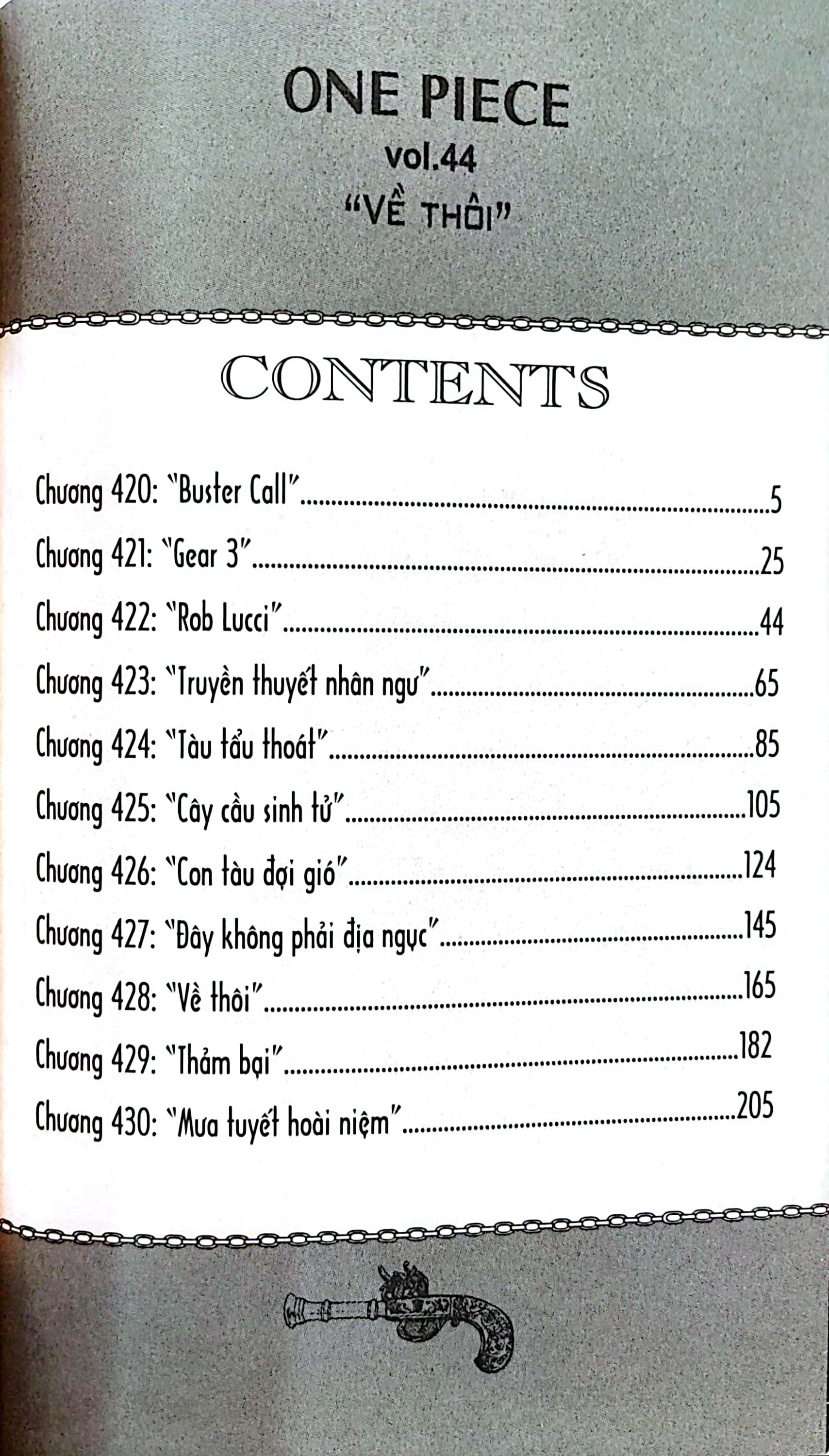 Bo
						
										
										One Piece - Tap 44 - Ve Thoi - Ban Bia Ao (Tai Ban 2025)