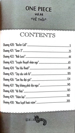 bộ one piece - tập 44 - về thôi (tái bản 2022)