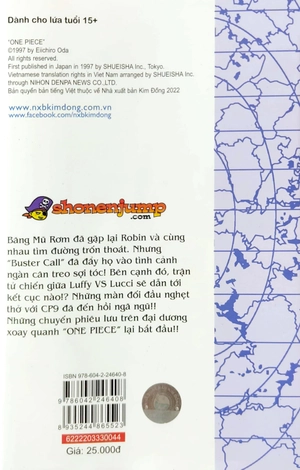 bộ one piece - tập 44 - về thôi (tái bản 2022)