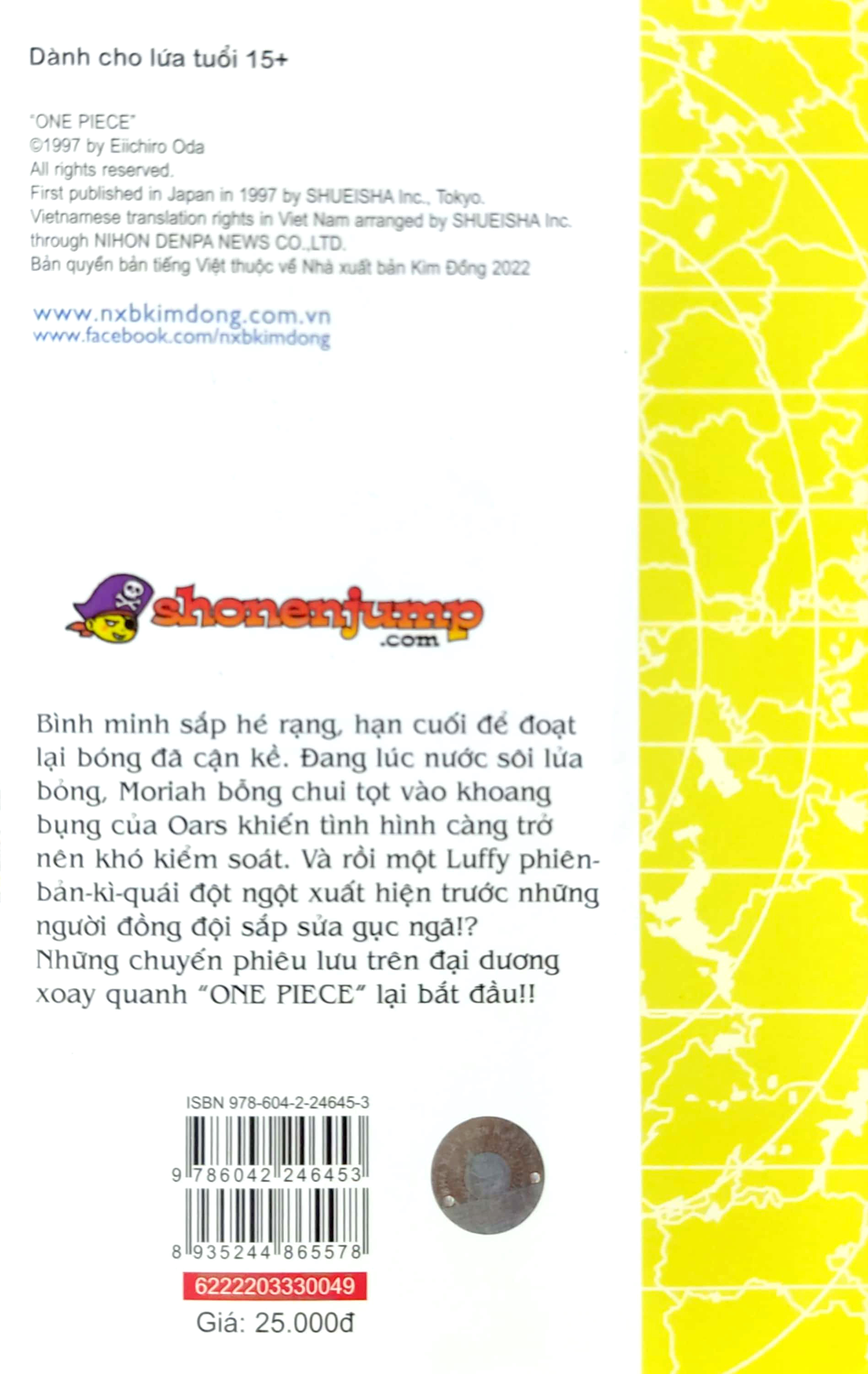 Bo
						
										
										One Piece - Tap 49 - Nightmare Luffy - Ban Bia Ao (Tai Ban 2022)