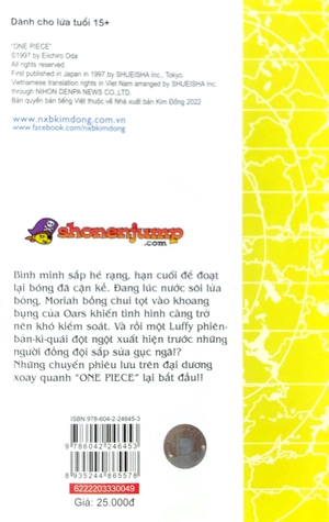 bộ one piece - tập 49 - nightmare luffy (tái bản 2022)