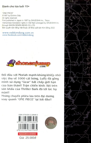 bộ one piece - tập 50 - lại tới (tái bản 2022)