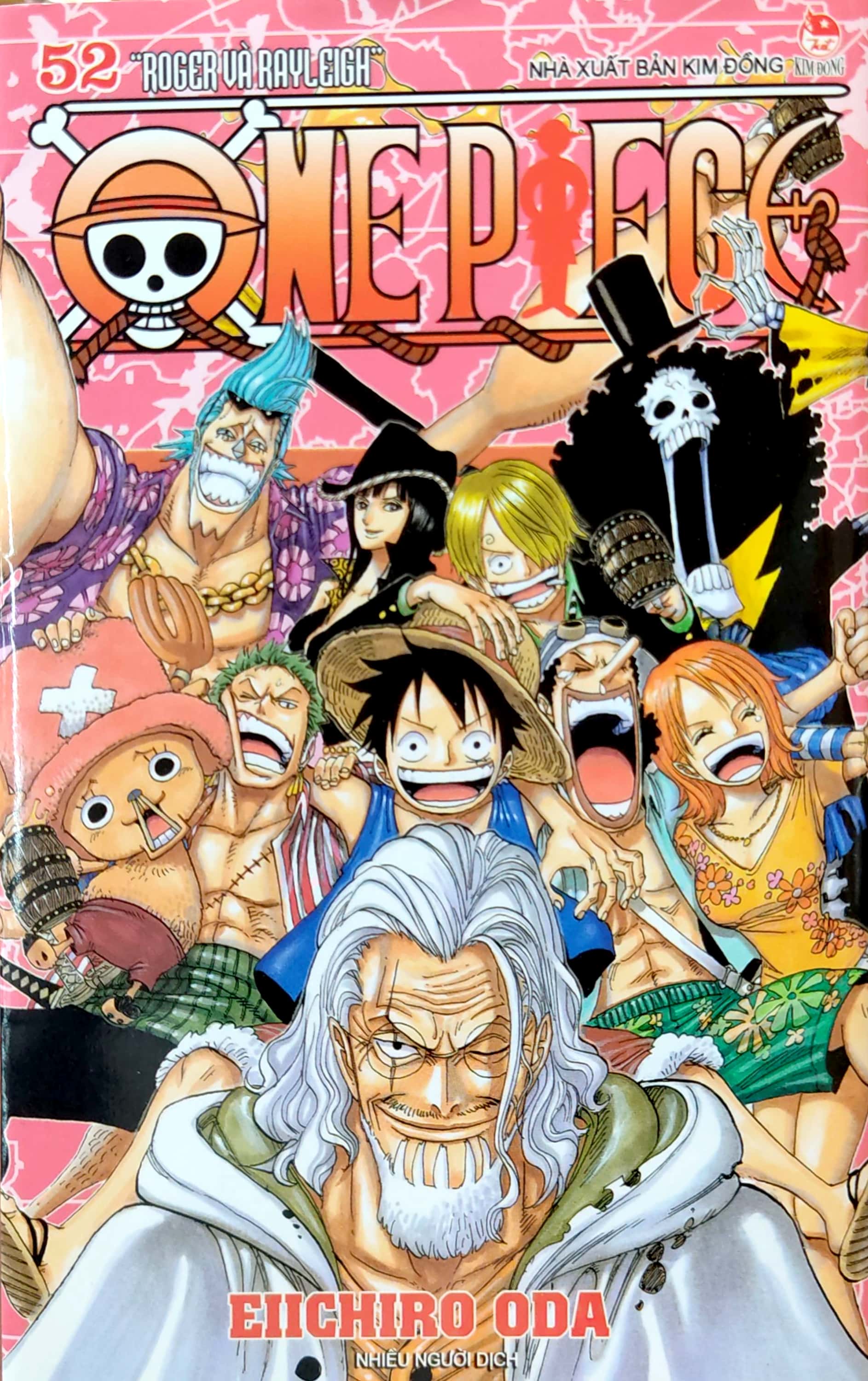 bộ one piece - tập 52 - roger và rayleigh (tái bản 2022)