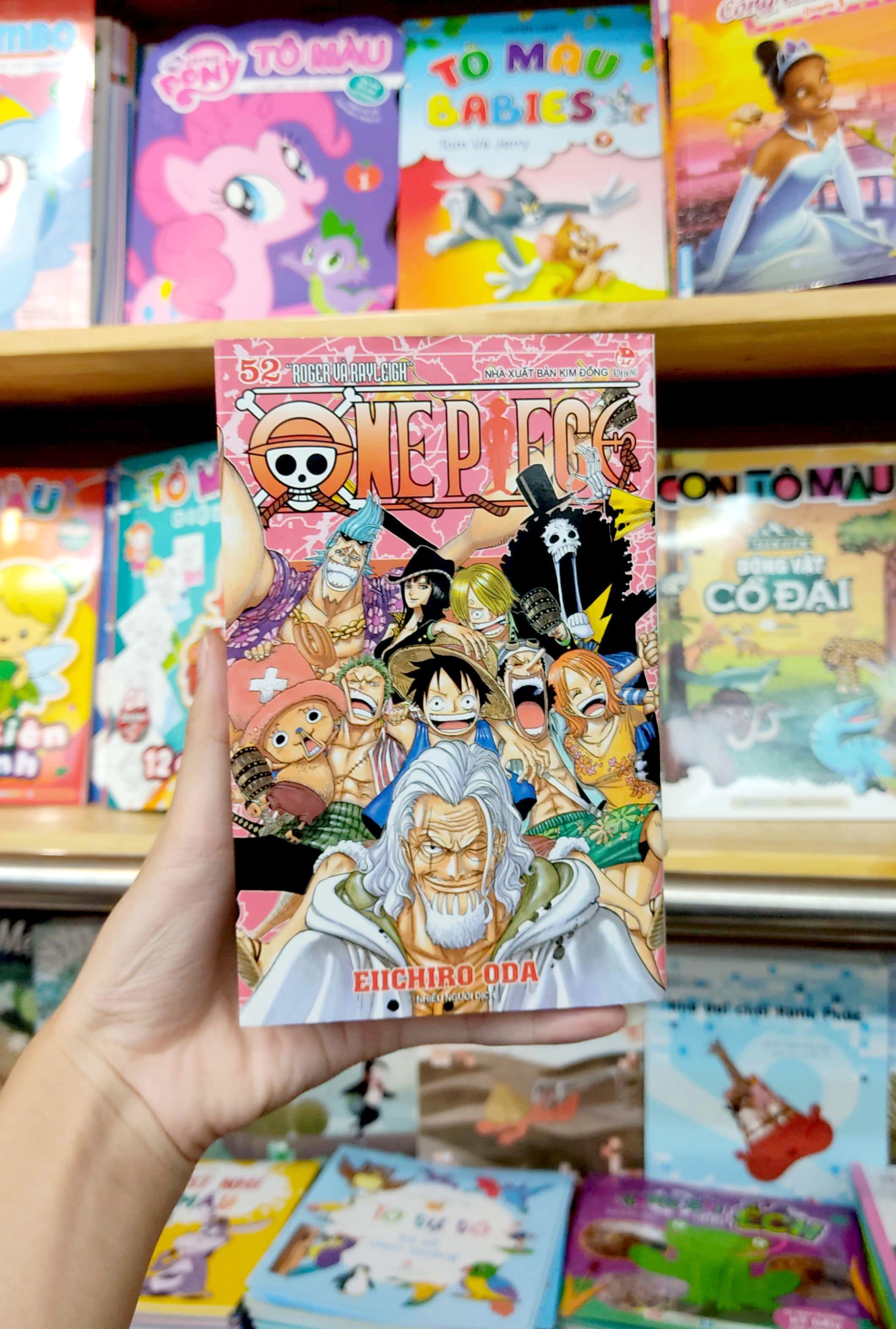 bộ one piece - tập 52 - roger và rayleigh (tái bản 2022)