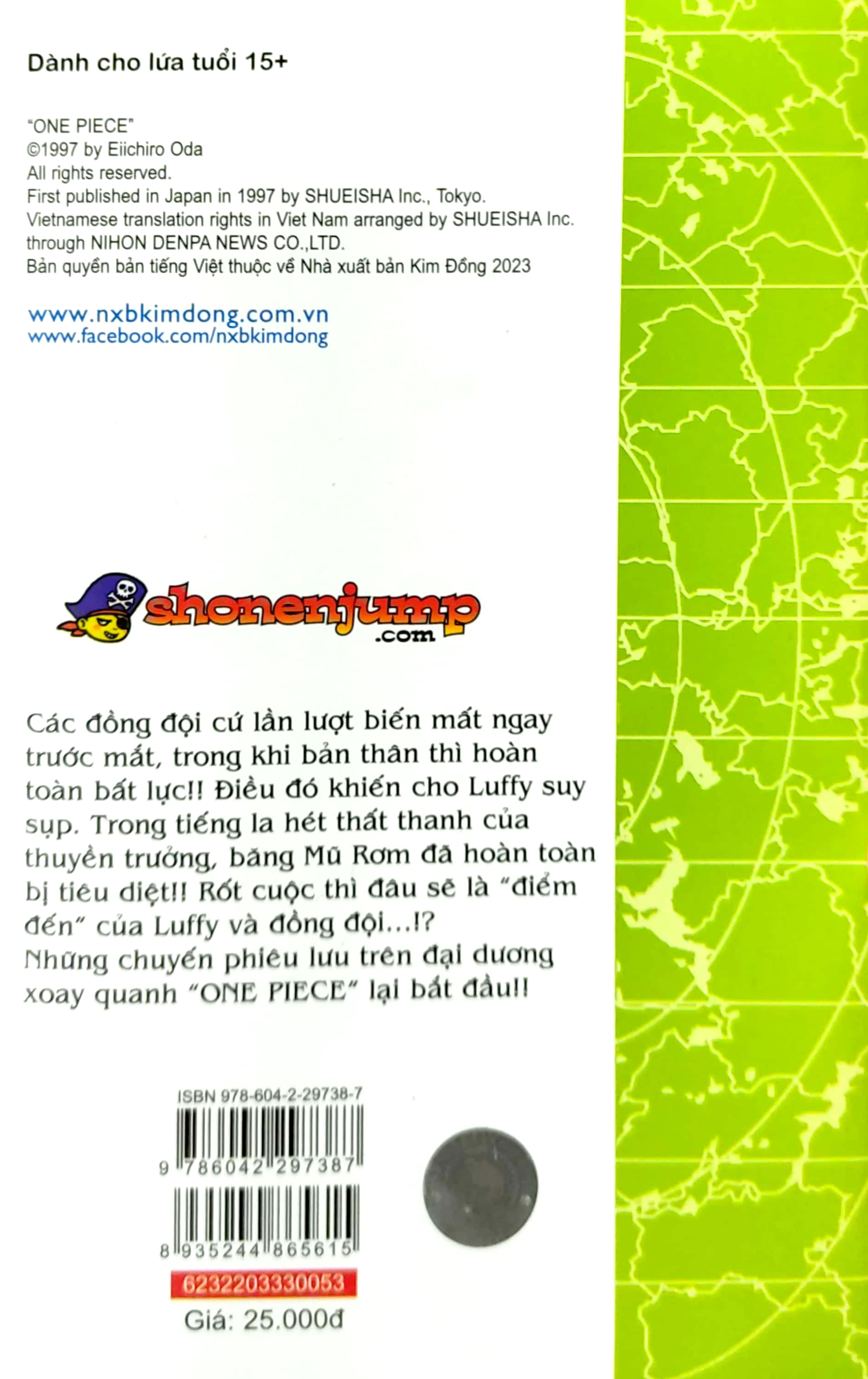 Bo
						
										
										One Piece - Tap 53 - Khi Chat Vuong Gia - Ban Bia Ao (Tai Ban 2022)