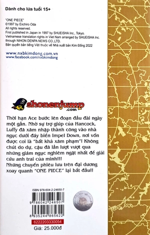 bộ one piece - tập 54 - không thể ngăn cản (tái bản 2022)