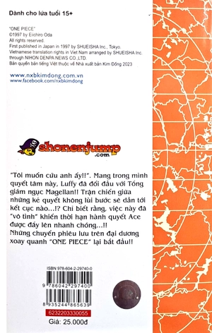 bộ one piece - tập 55 - okama nơi địa ngục (tái bản 2022)