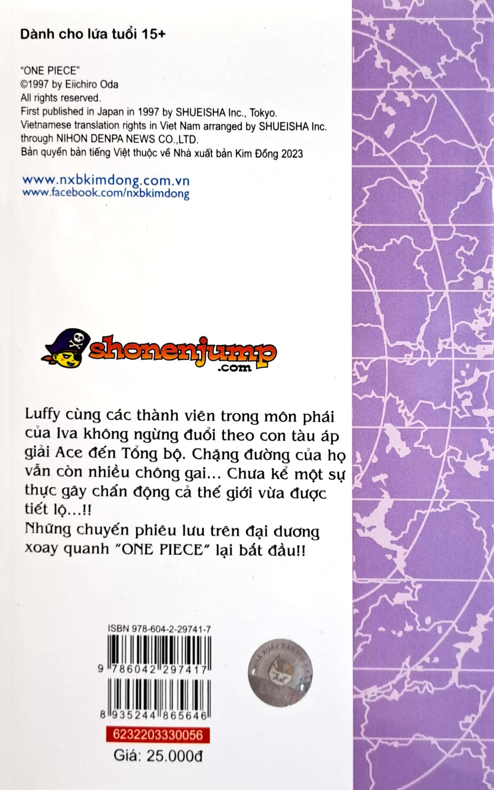 Bo
						
										
										One Piece - Tap 56 - Cam On - Ban Bia Ao (Tai Ban 2022)