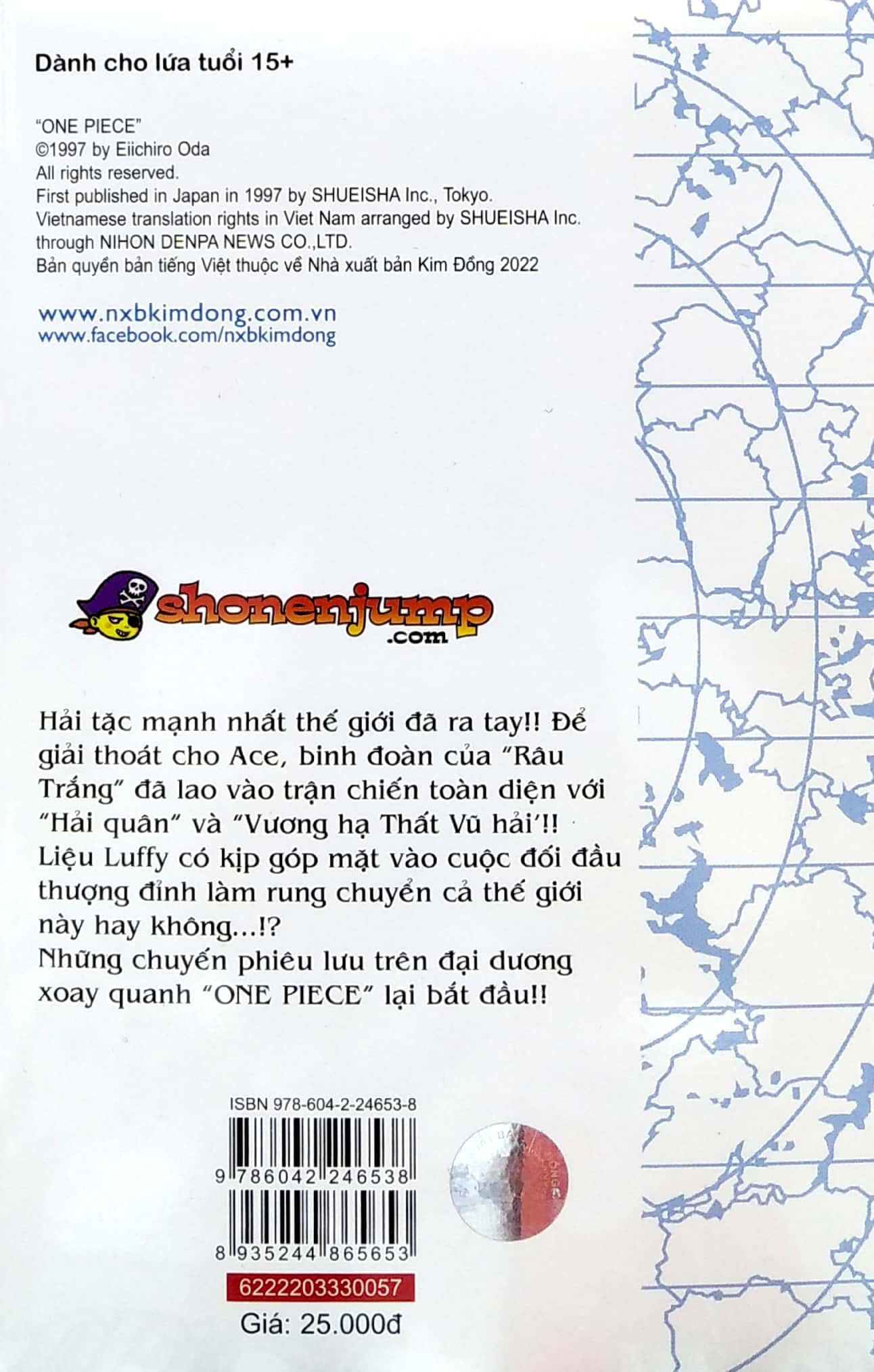 Bo
						
										
										One Piece - Tap 57 - Tran Chien Thuong Dinh - Ban Bia Ao (Tai Ban 2022)