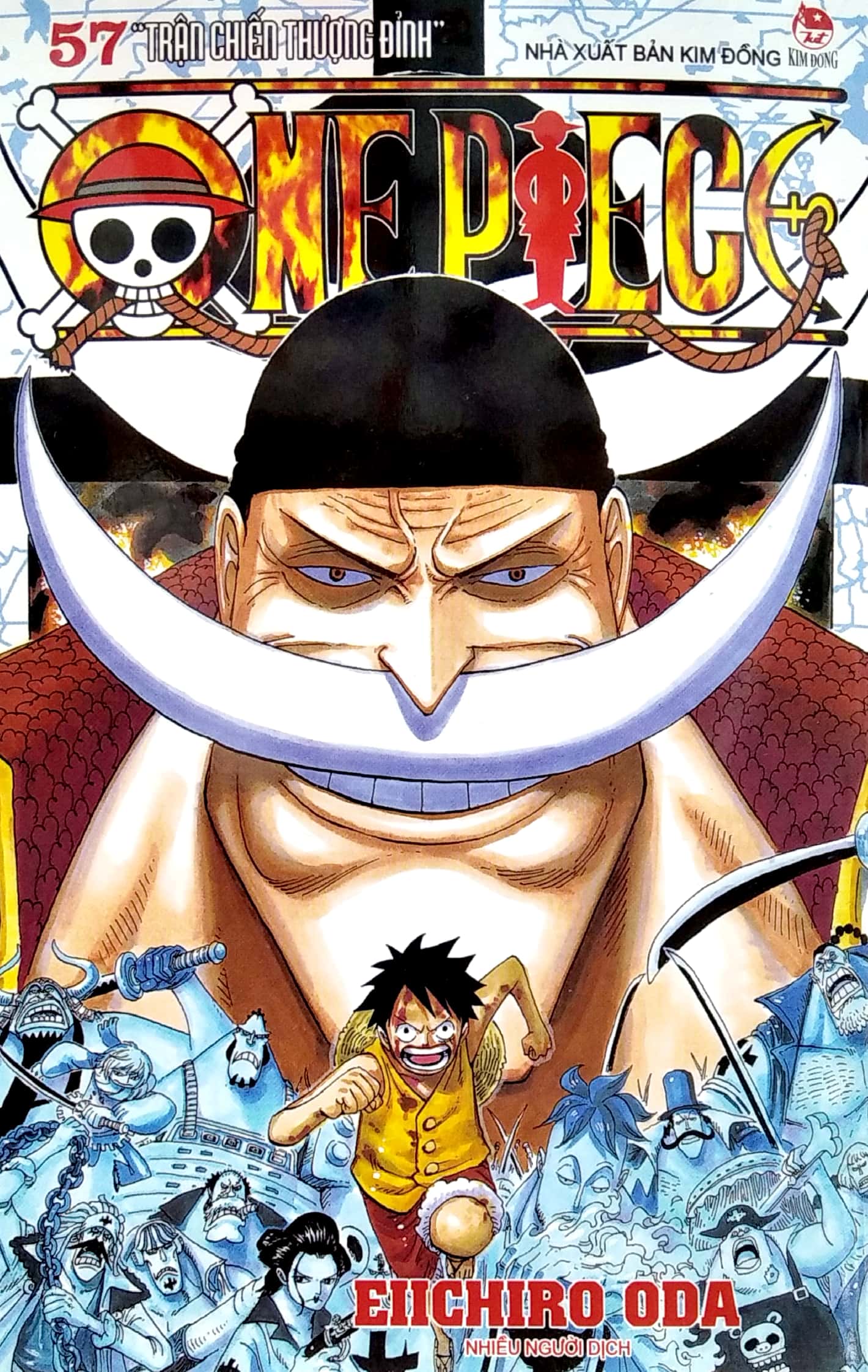 bộ one piece - tập 57 - trận chiến thượng đỉnh (tái bản 2022)