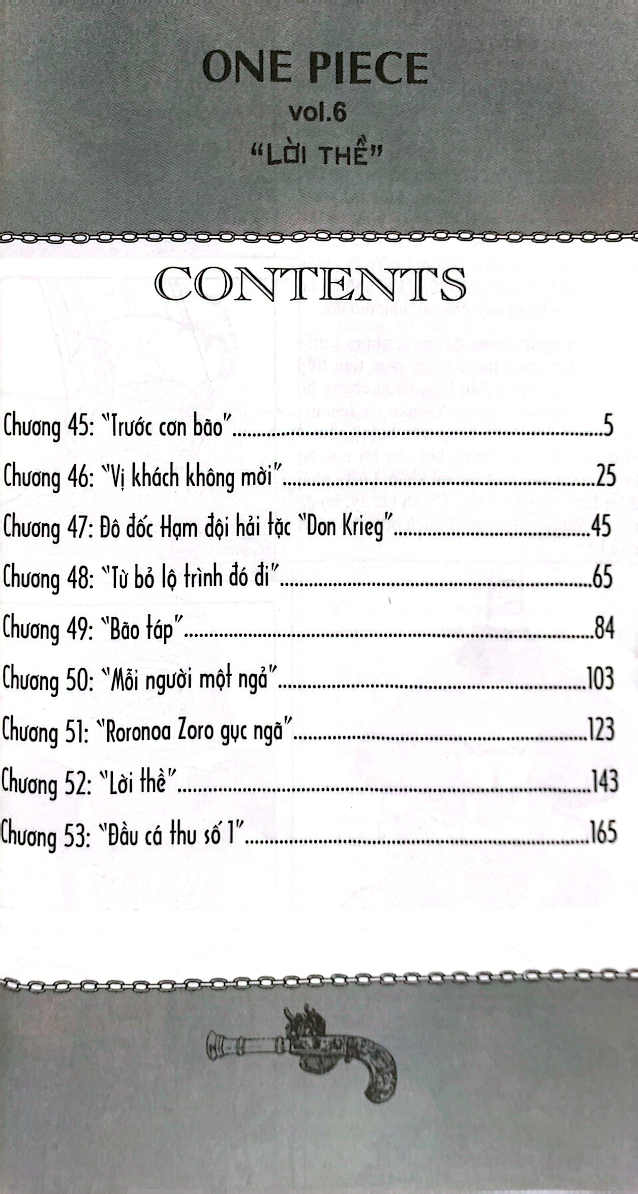 Bo
						
										
										One Piece - Tap 6 - Loi The - Ban Bia Ao (Tai Ban 2022)