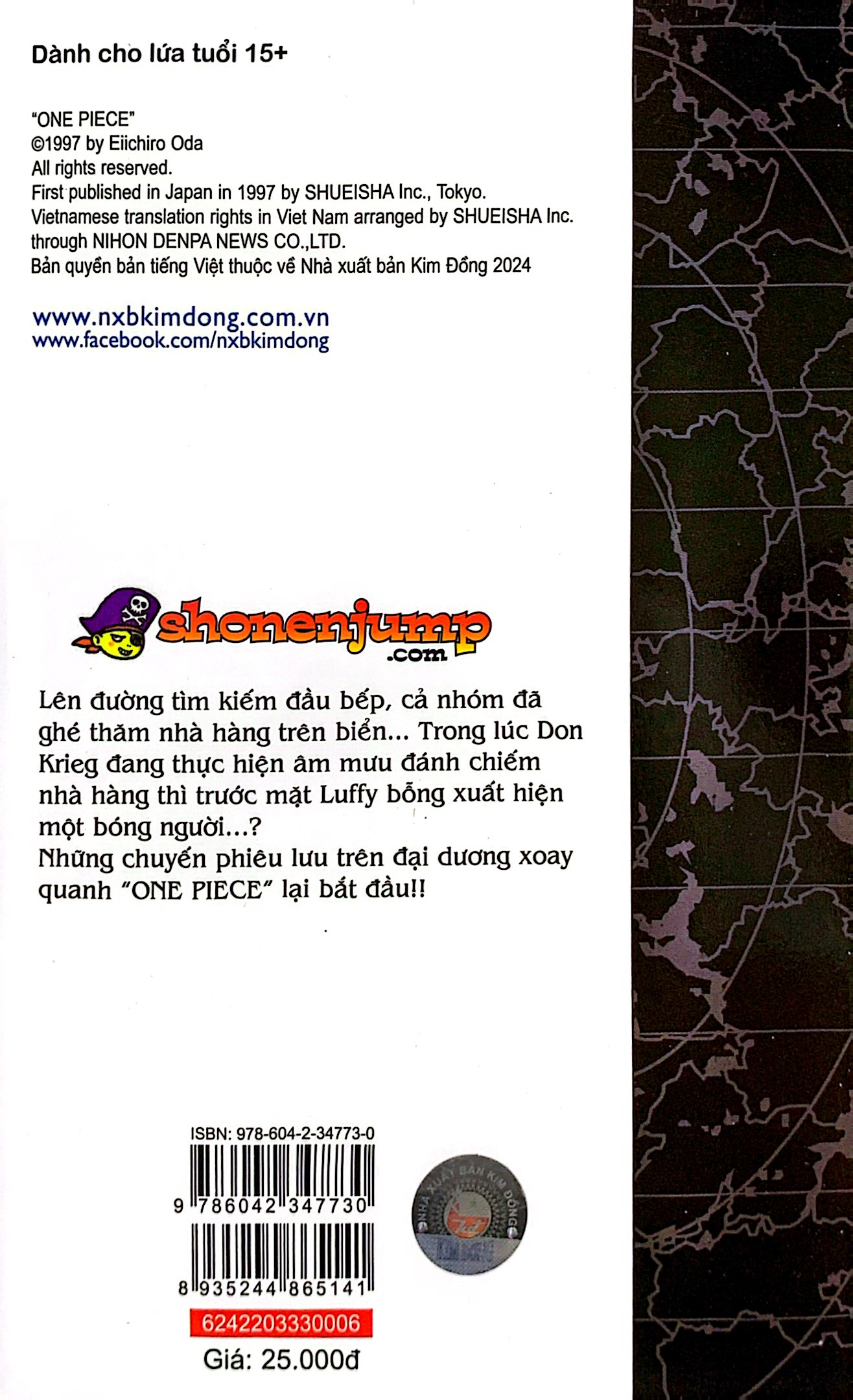 Bo
						
										
										One Piece - Tap 6 - Loi The - Ban Bia Ao (Tai Ban 2022)