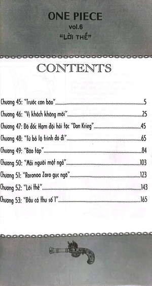 bộ one piece - tập 6 - lời thề (tái bản 2022)