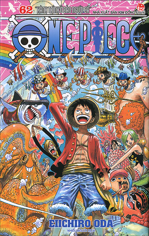 Bo
						
										
										One Piece - Tap 62 - Hanh Trinh O Dao Nguoi Ca - Ban Bia Ao (Tai Ban 2025)