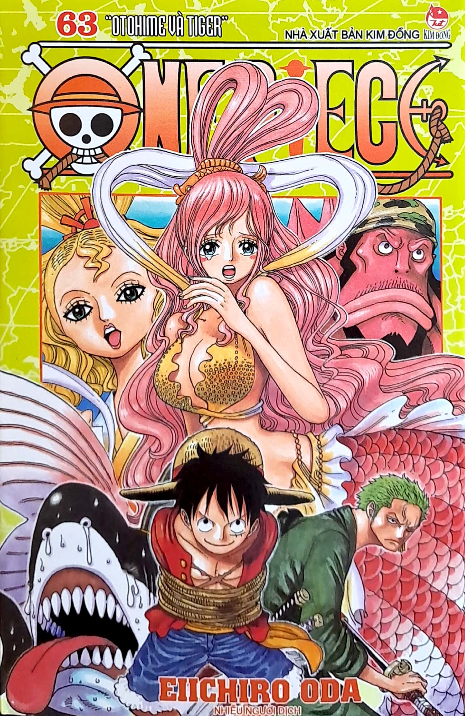 Bo
						
										
										One Piece - Tap 63 - Otohime Va Tiger - Ban Bia Ao (Tai Ban 2022)