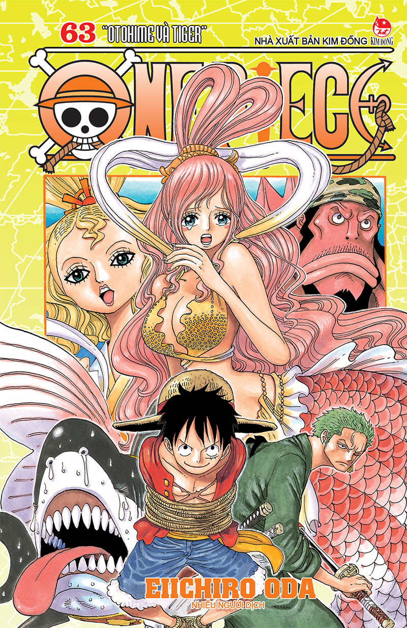 Bo
						
										
										One Piece - Tap 63 - Otohime Va Tiger - Ban Bia Ao (Tai Ban 2025)
