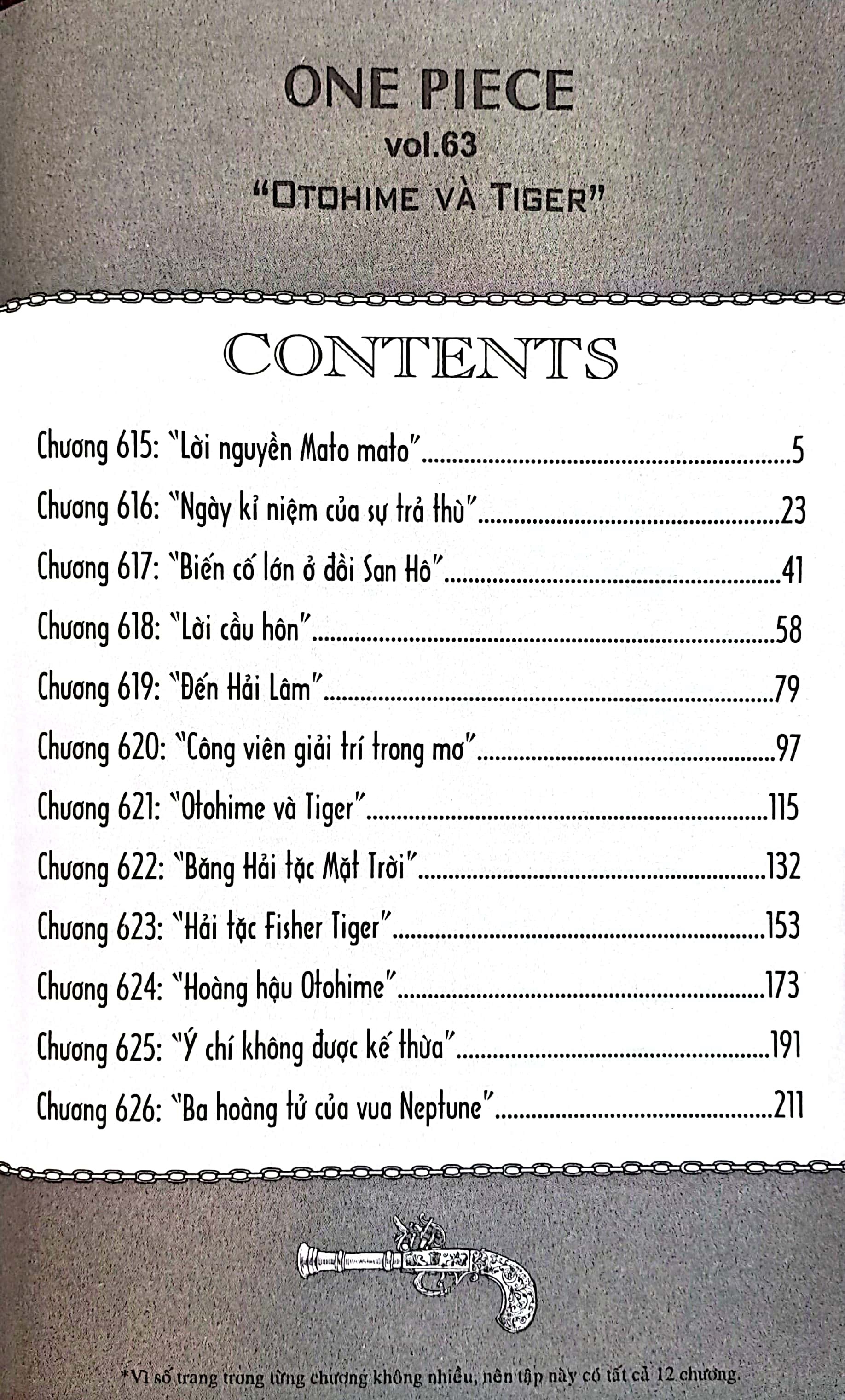 Bo
						
										
										One Piece - Tap 63 - Otohime Va Tiger - Ban Bia Ao (Tai Ban 2025)