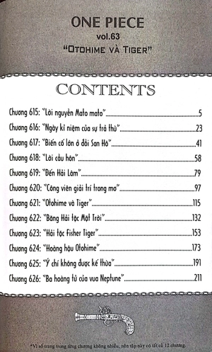 bộ one piece - tập 63 - otohime và tiger (tái bản 2022)
