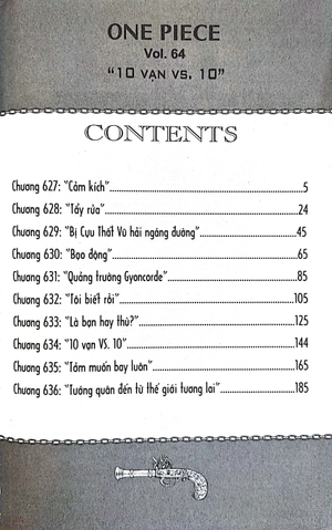 bộ one piece - tập 64 - 10 vạn vs 10 (tái bản 2022)
