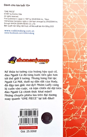 bộ one piece - tập 64 - 10 vạn vs 10 (tái bản 2022)