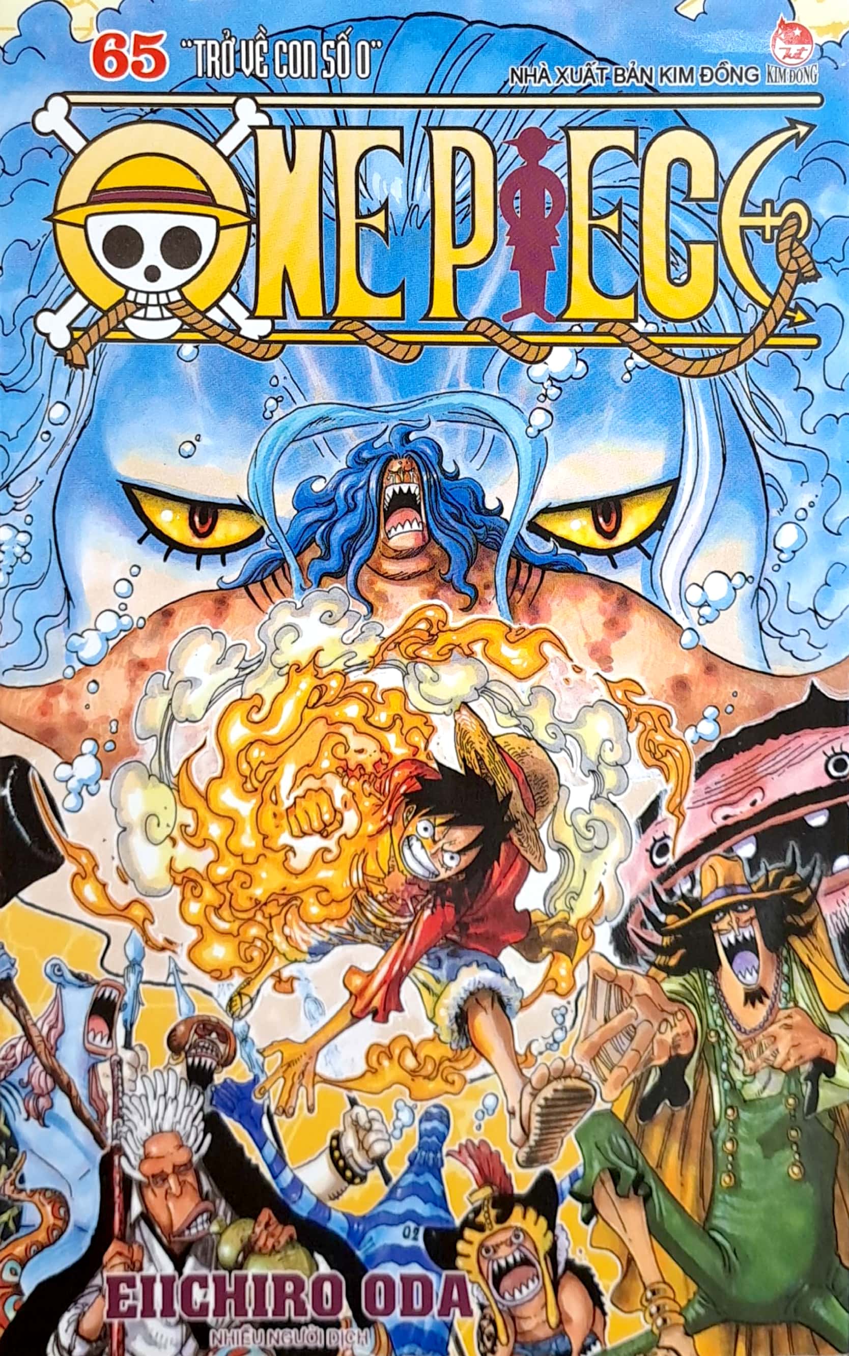 bộ one piece - tập 65 - trở về con số 0 (tái bản 2022)