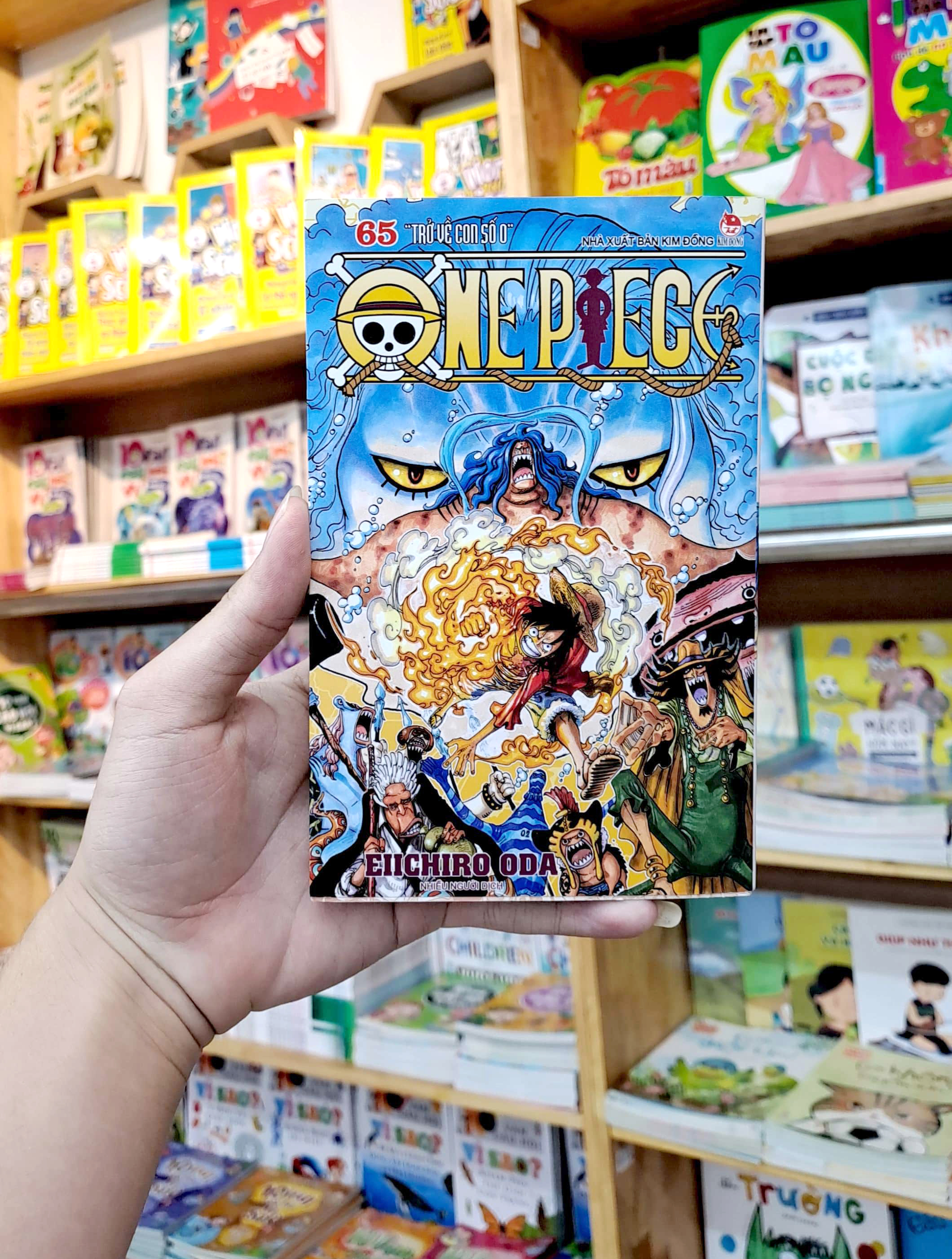 bộ one piece - tập 65 - trở về con số 0 (tái bản 2022)