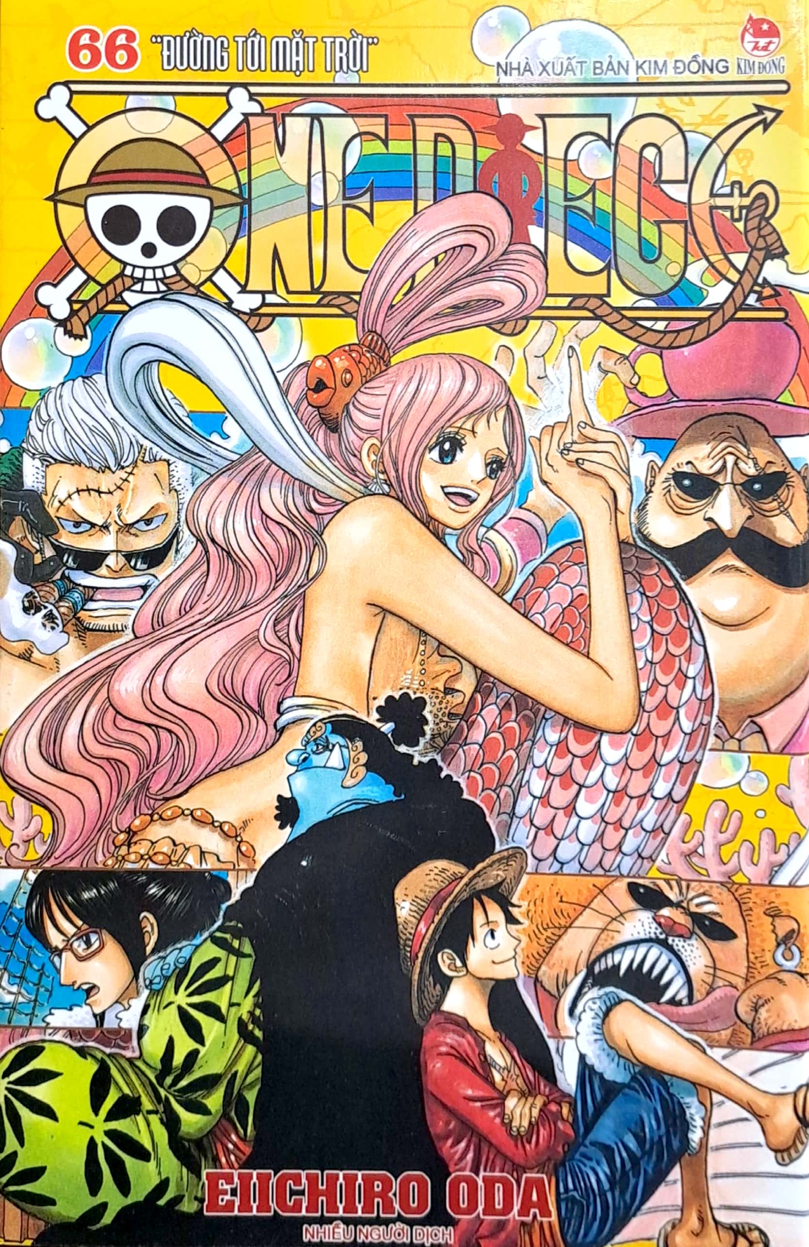 bộ one piece - tập 66 - đường tới mặt trời (tái bản 2022)