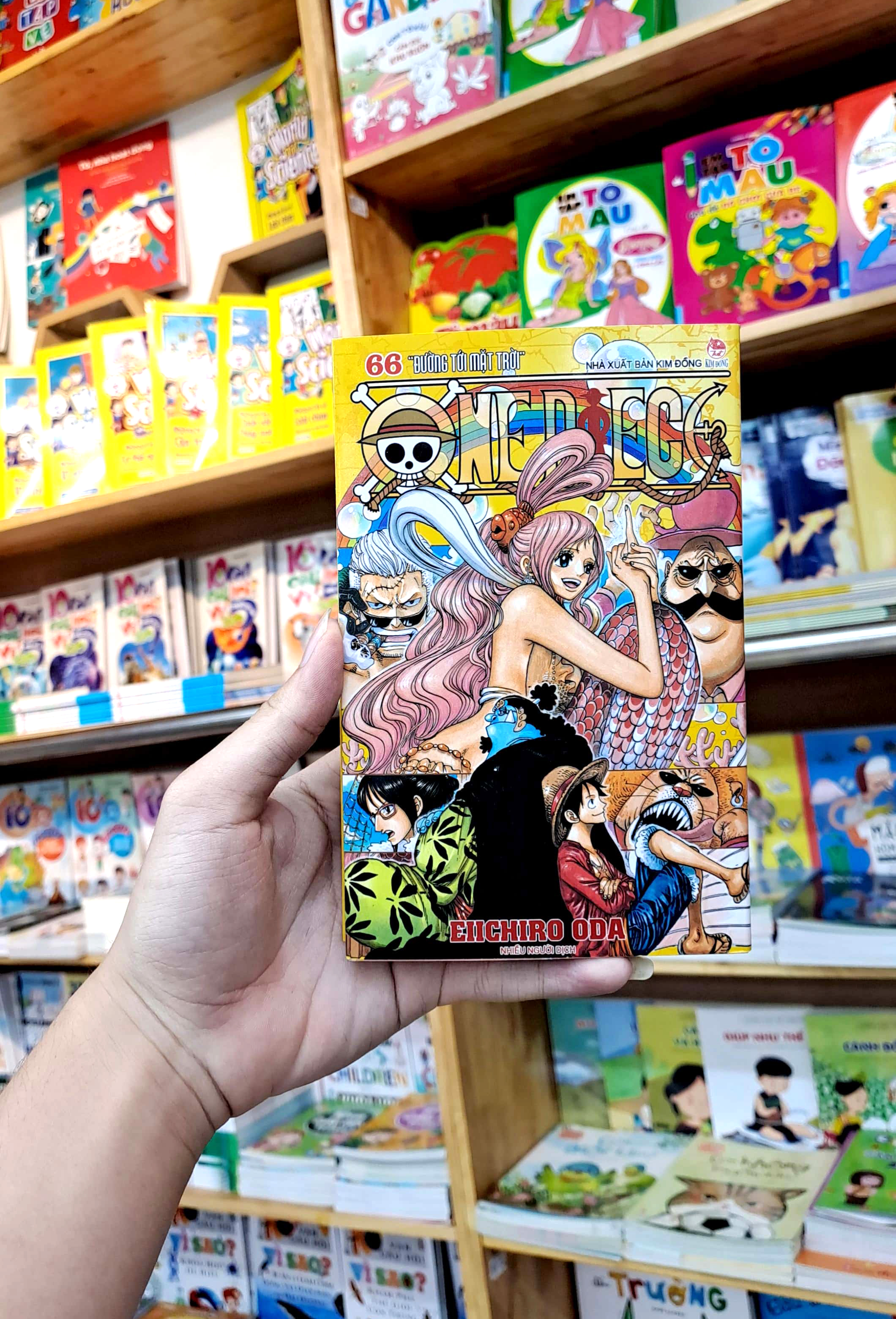 bộ one piece - tập 66 - đường tới mặt trời (tái bản 2022)