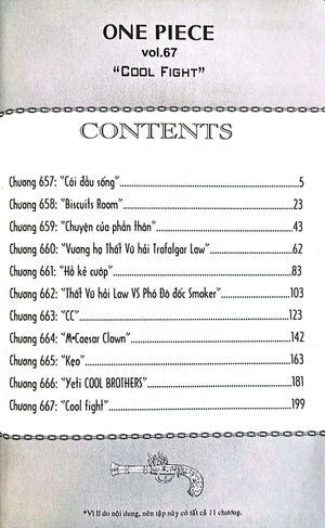bộ one piece - tập 67 - cool fight (tái bản 2022)