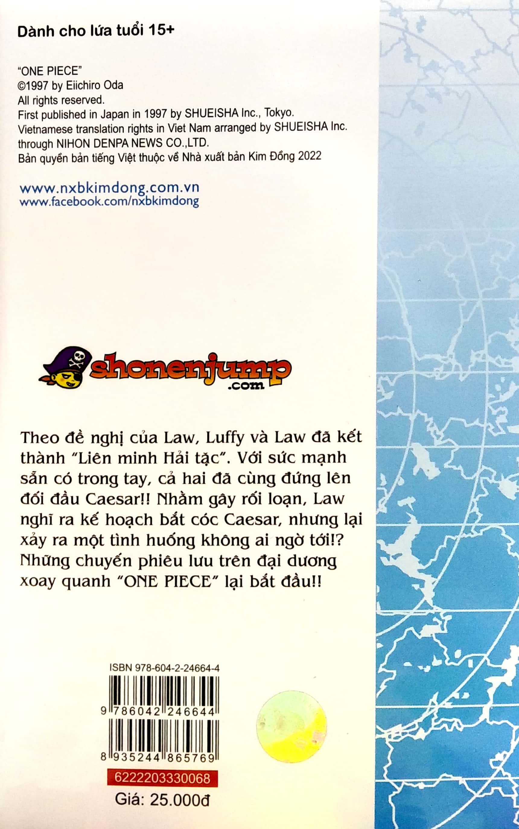 Bo
						
										
										One Piece - Tap 68 - Lien Minh Hai Tac - Ban Bia Ao (Tai Ban 2022)