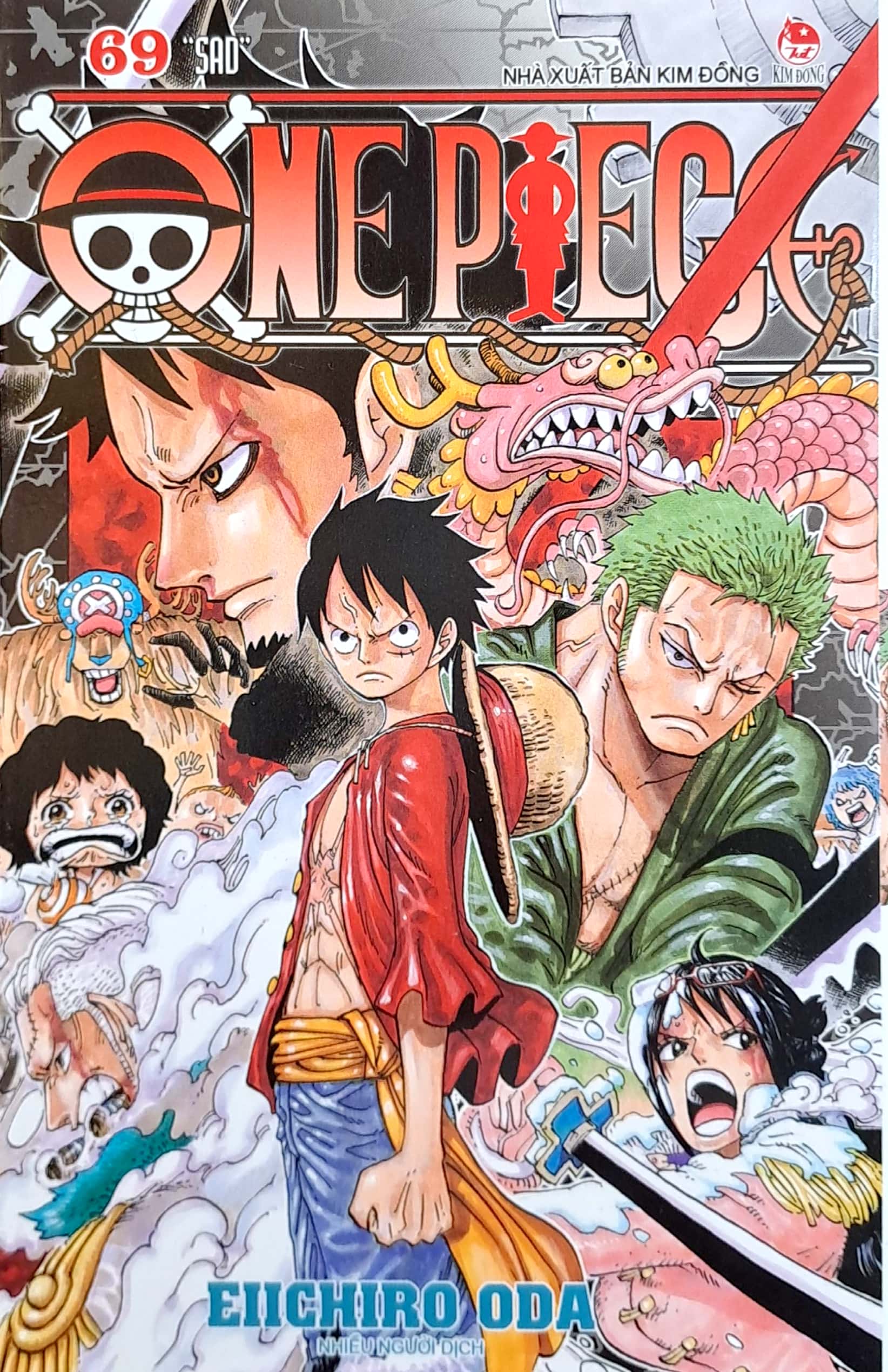 Bộ
						
										
										One Piece - Tập 69 - Sad - Bản Bìa Áo (Tái Bản 2022)