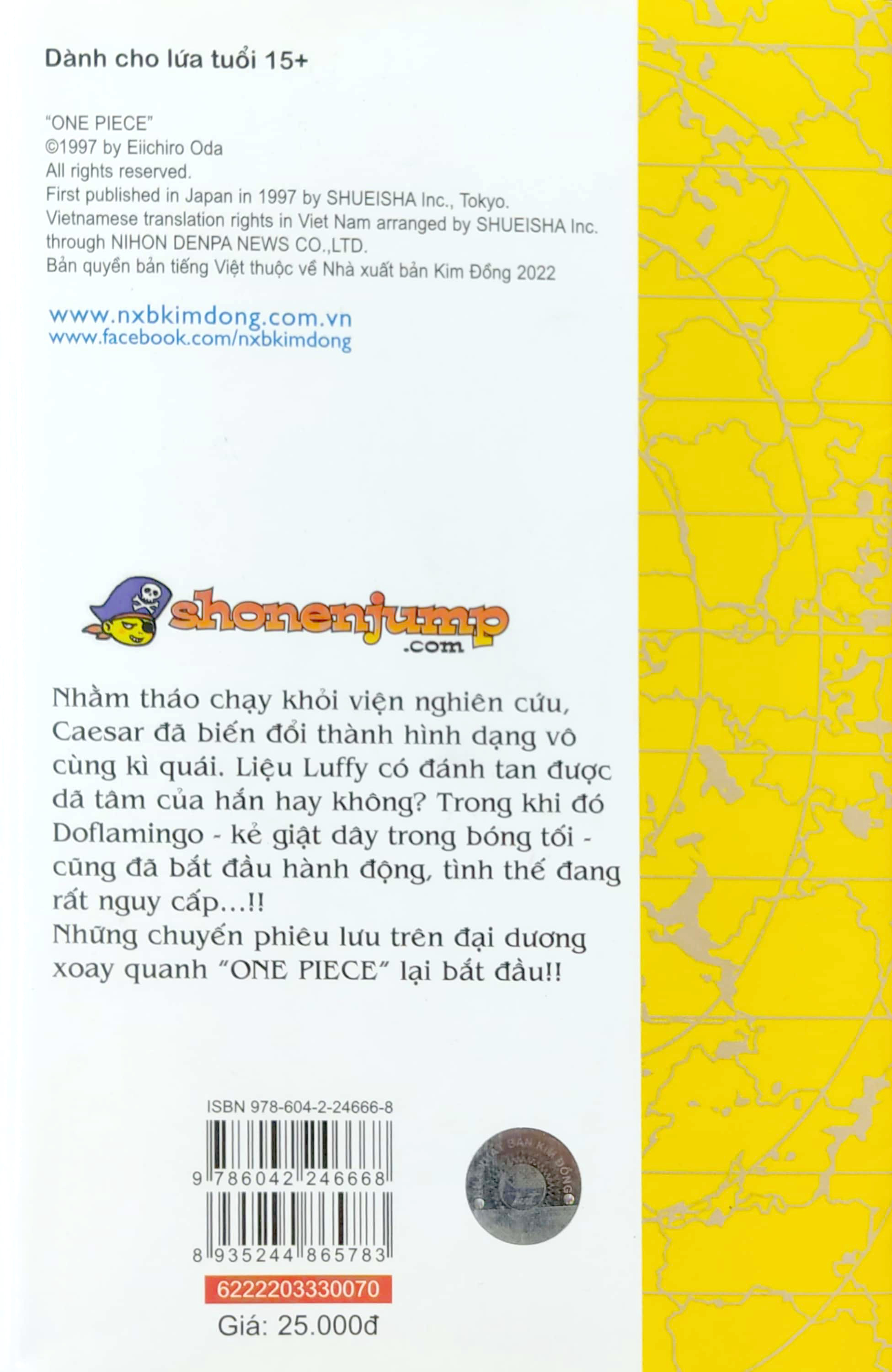 Bo
						
										
										One Piece - Tap 70 - Doflamingo Xuat Hien - Ban Bia Ao (Tai Ban 2022)