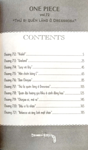 bộ one piece - tập 72 - thứ bị quên lãng ở dressrosa (tái bản 2022)