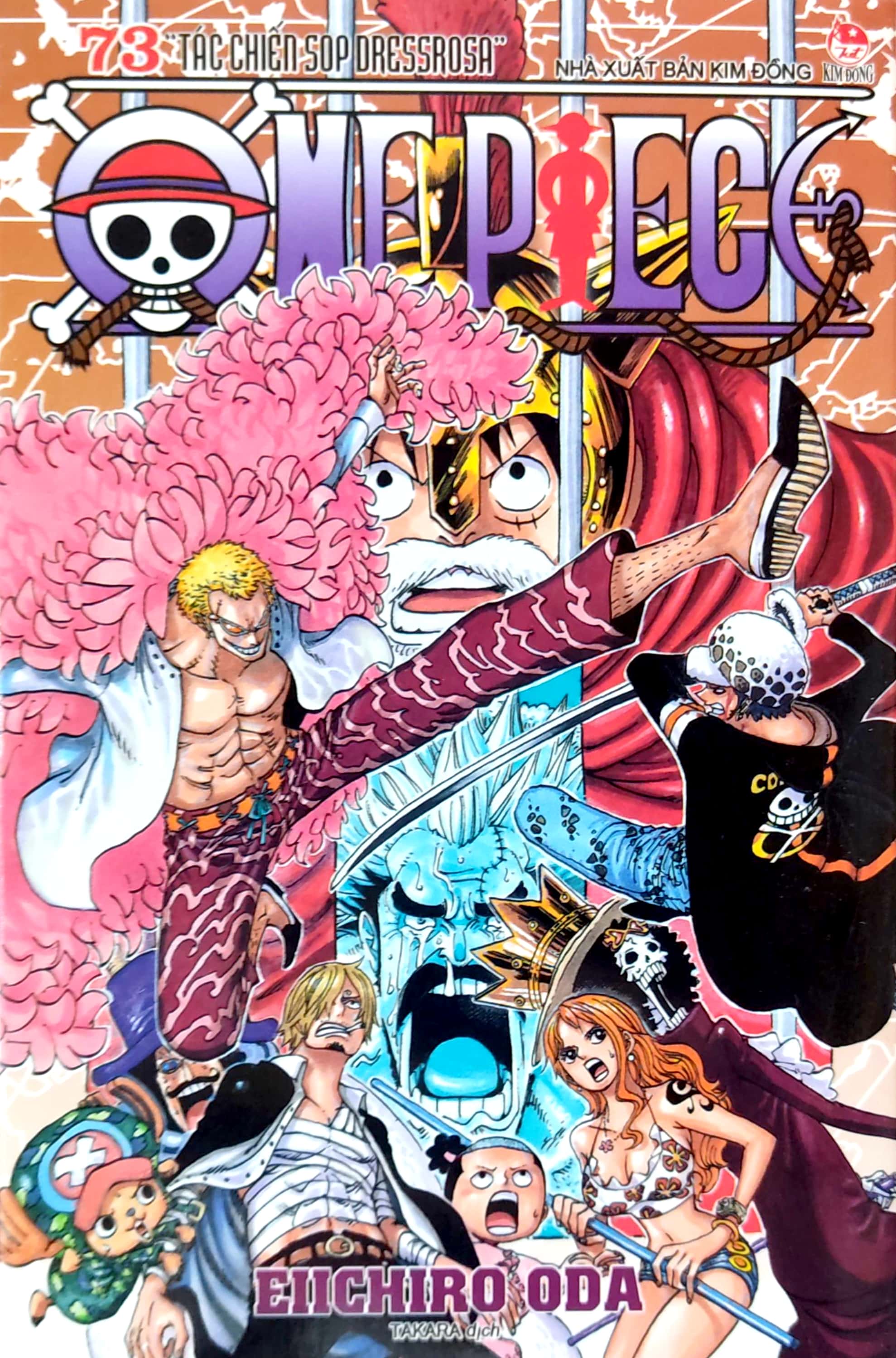 Bộ
						
										
										One Piece - Tập 73 - Tác Chiến Sop Dressrosa - Bản Bìa Áo (Tái Bản 2023)