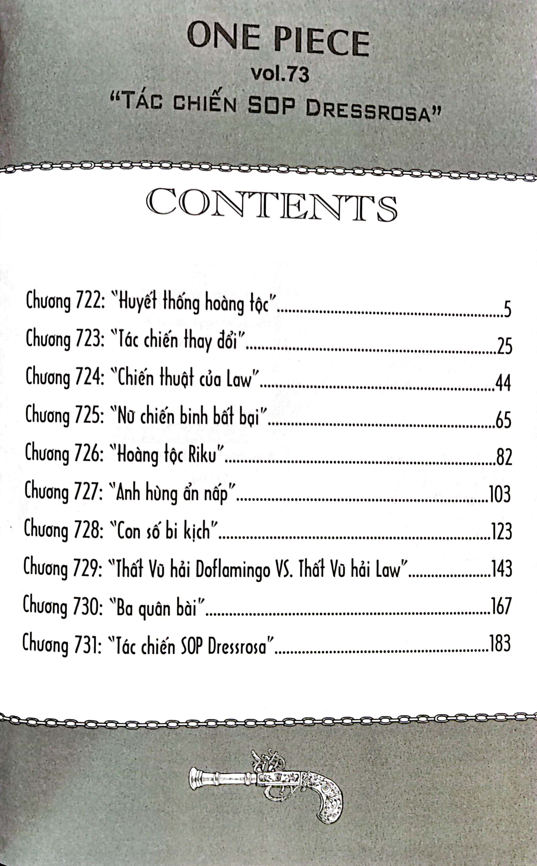 Bộ
						
										
										One Piece - Tập 73 - Tác Chiến Sop Dressrosa - Bản Bìa Áo (Tái Bản 2023)