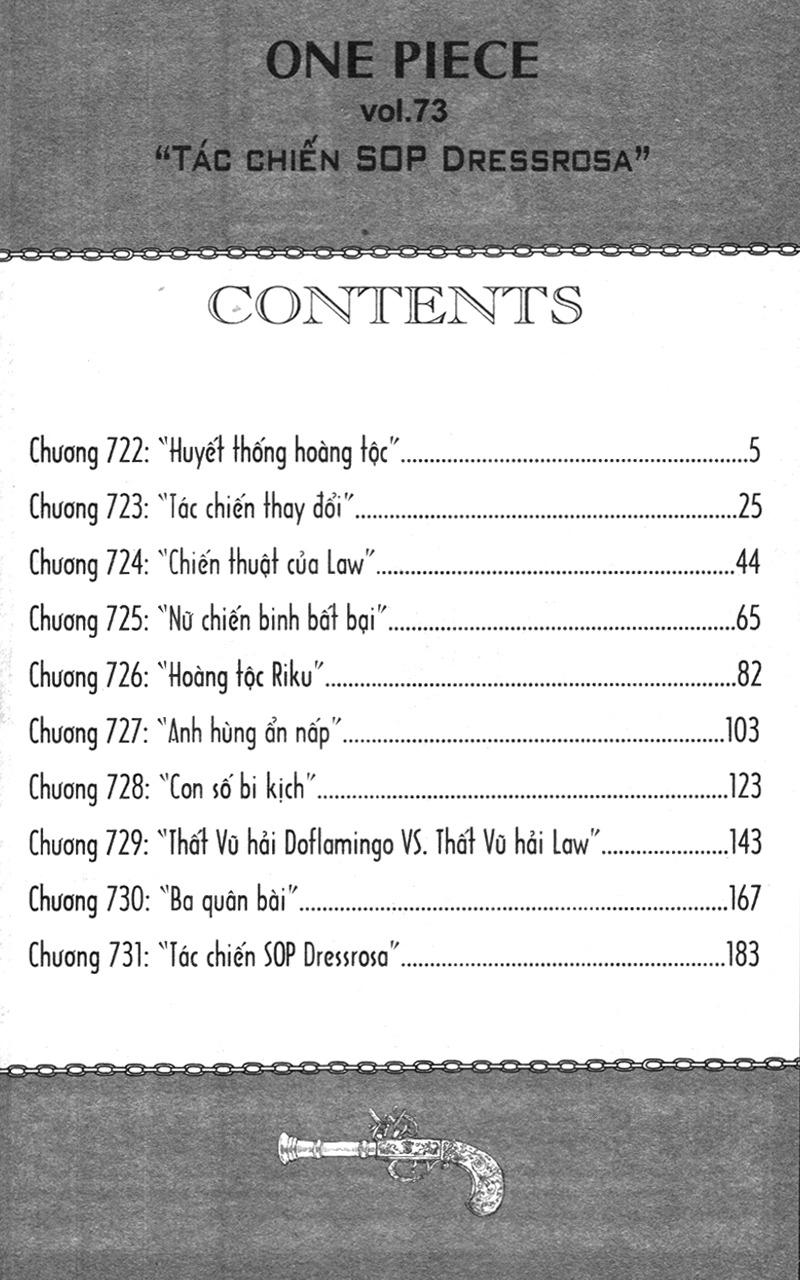 Bo
						
										
										One Piece - Tap 73 - Tac Chien SOP Dressrosa - Ban Bia Ao (Tai Ban 2025)