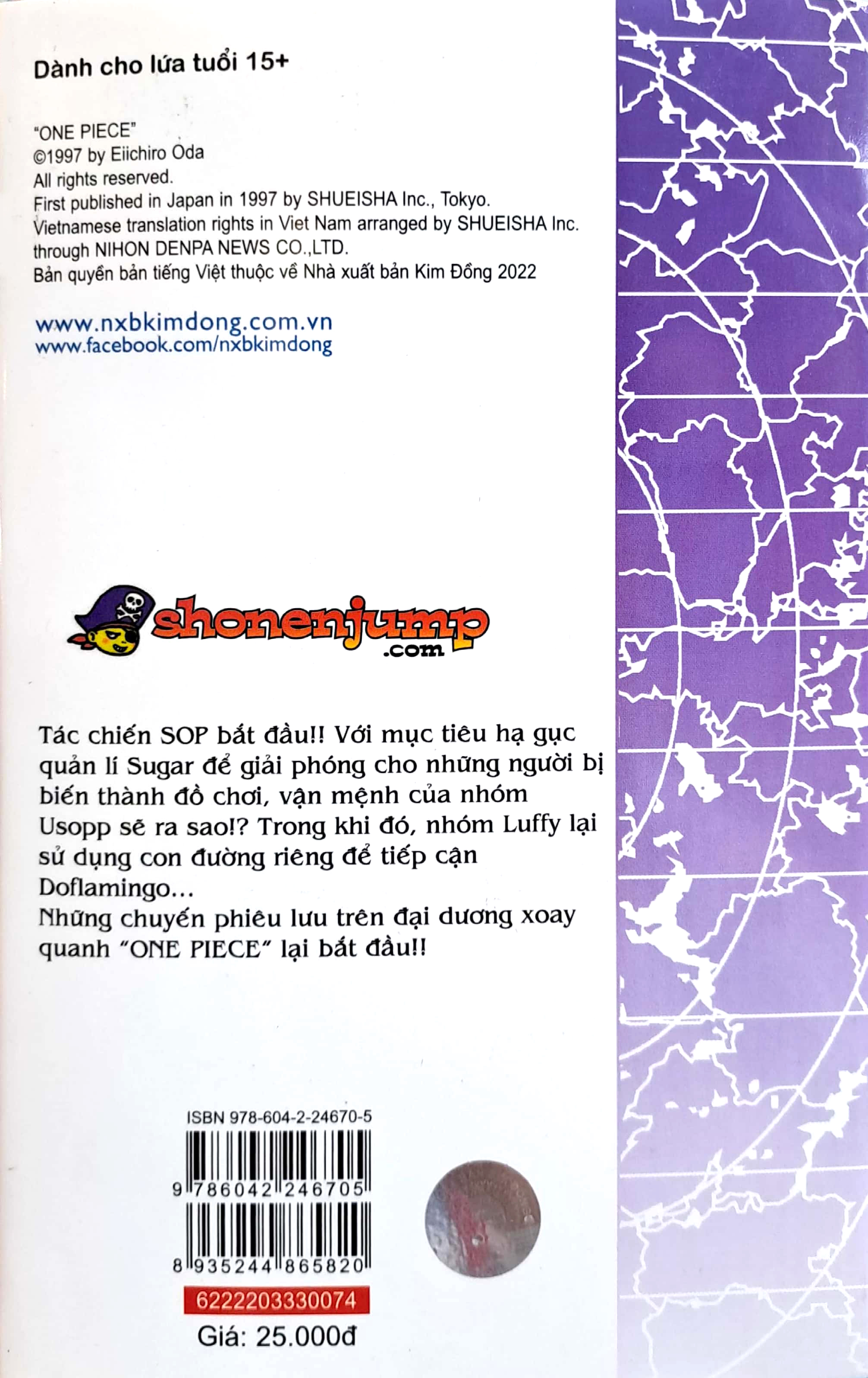 Bo
						
										
										One Piece - Tap 74 - Ta Se Luon O Ben Con - Ban Bia Ao (Tai Ban 2022)