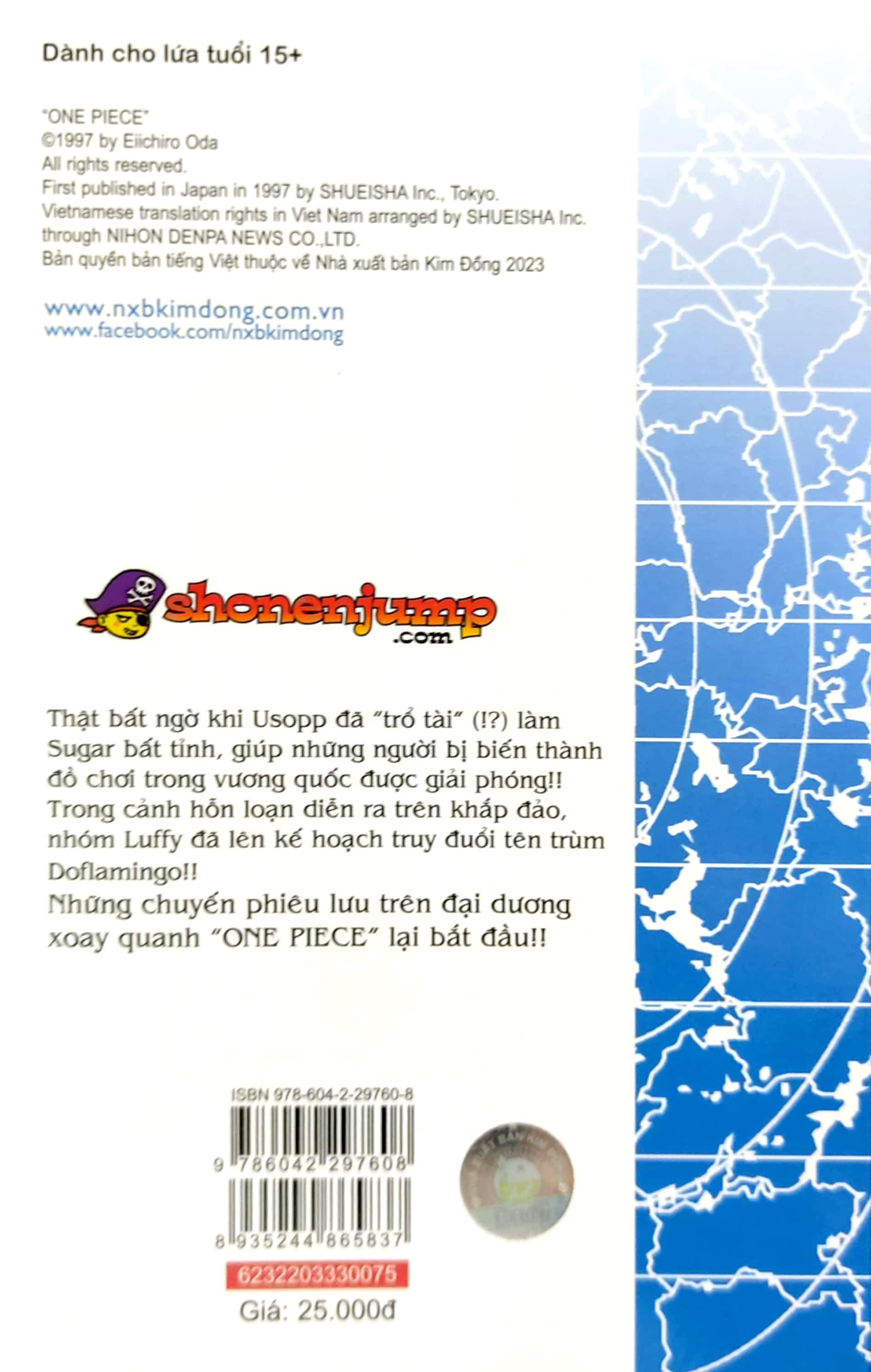 Bo
						
										
										One Piece - Tap 75 - Tra On - Ban Bia Ao (Tai Ban 2022)