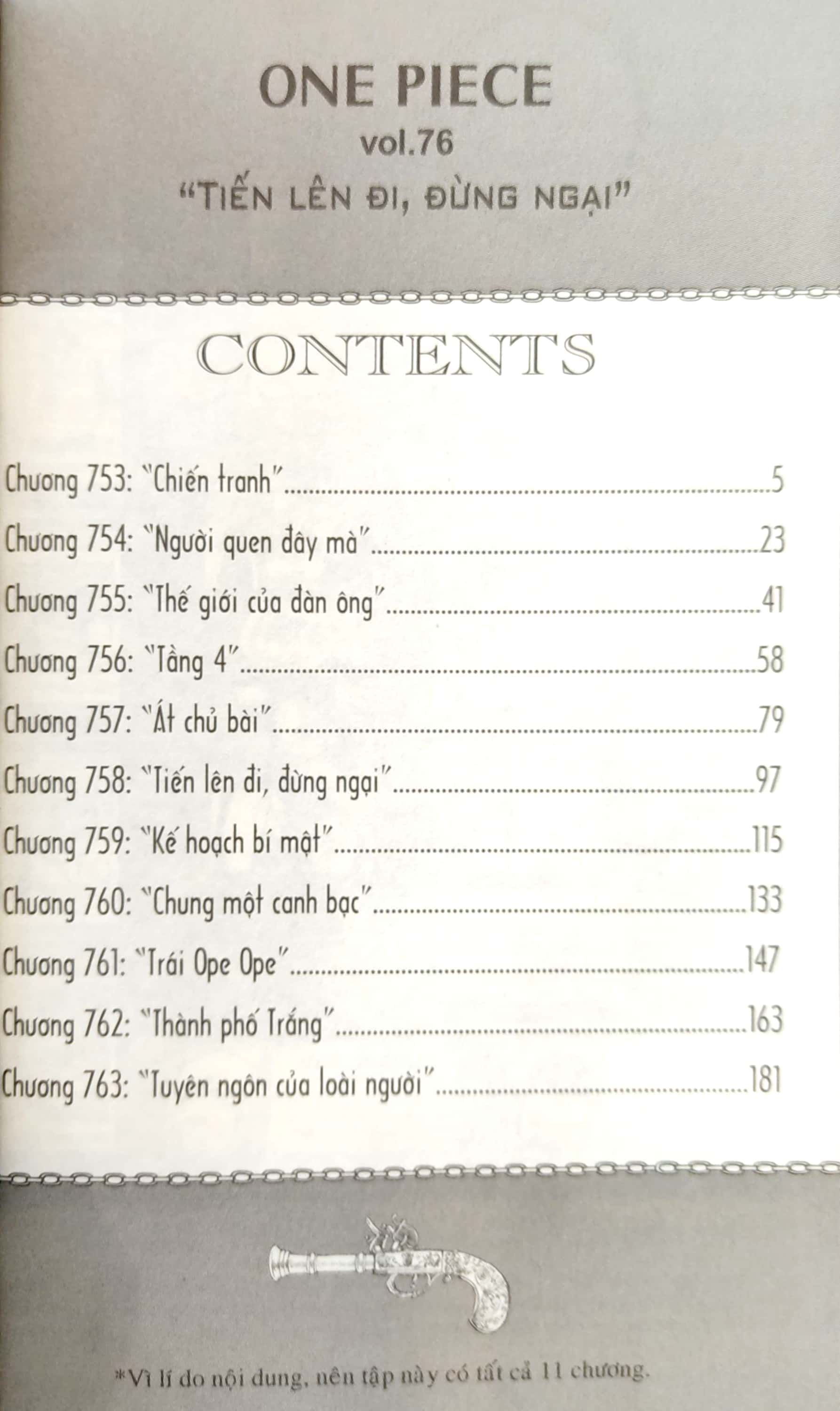 Bo
						
										
										One Piece - Tap 76 - Tien Len Di, Dung Ngai - Ban Bia Ao (Tai Ban 2022)