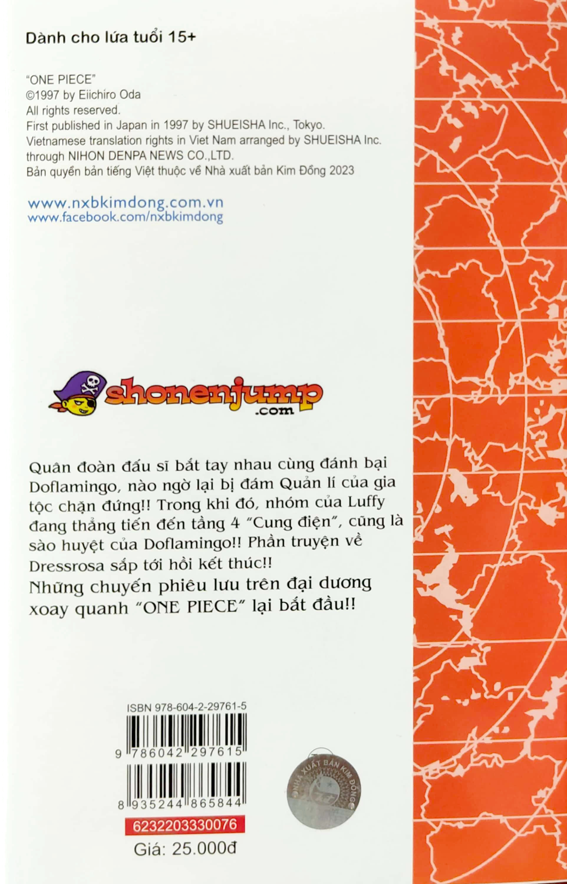 Bo
						
										
										One Piece - Tap 76 - Tien Len Di, Dung Ngai - Ban Bia Ao (Tai Ban 2022)