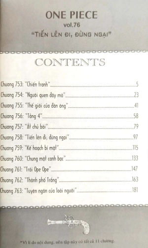 bộ one piece - tập 76 - tiến lên đi, đừng ngại (tái bản 2022)